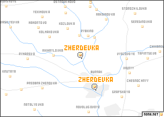 map of Zherdevka