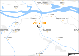 map of Zhernov