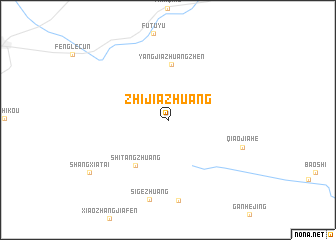 map of Zhijiazhuang