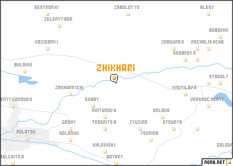 map of Zhikhari