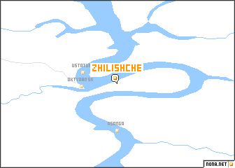 map of Zhilishche