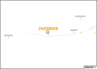 map of Zhirnovka