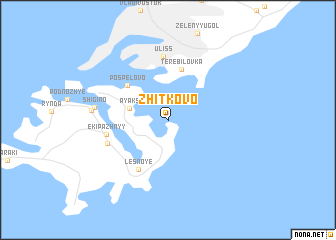 map of Zhitkovo