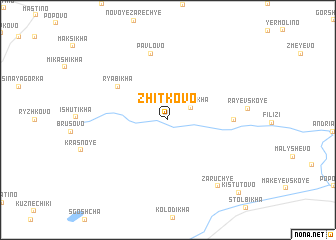 map of Zhitkovo