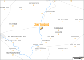 map of Zhitkovo