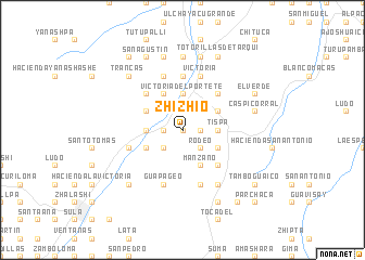 map of Zhizhio