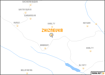 map of Zhiznevka