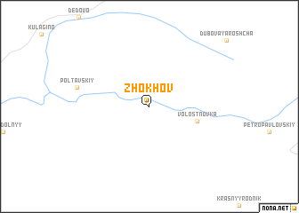 map of Zhokhov