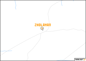 map of Zholaman