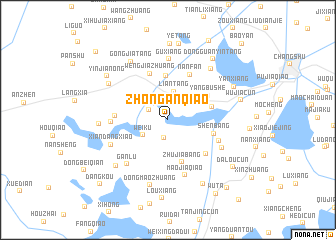 map of Zhong\