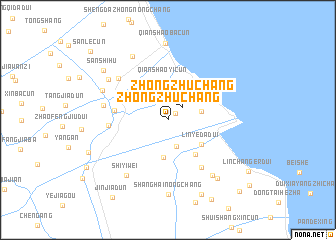 map of Zhongzhuchang