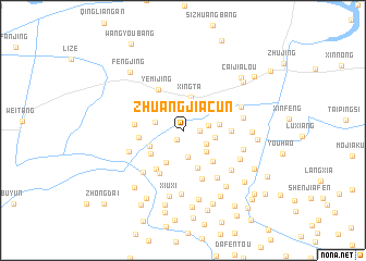 map of Zhuangjiacun