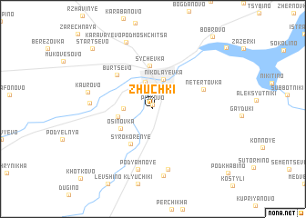 map of Zhuchki