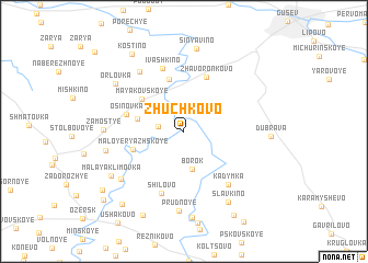 map of Zhuchkovo