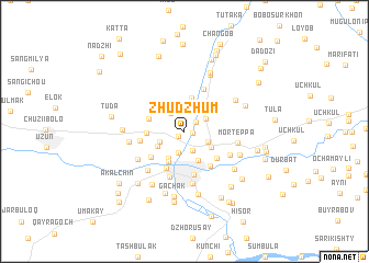 map of Zhudzhum