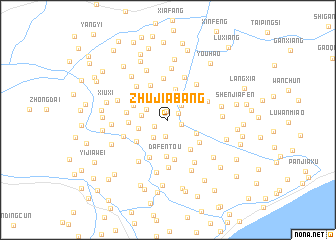 map of Zhujiabang