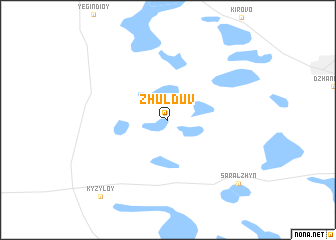 map of Zhulduv