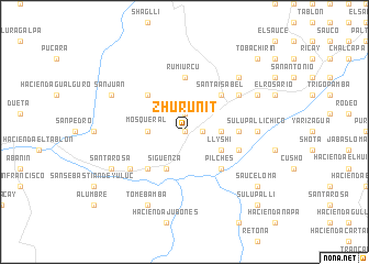 map of Zhurunit