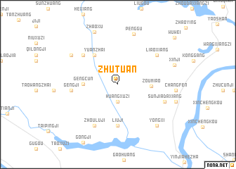 map of Zhutuan