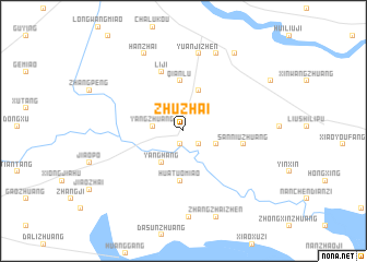 map of Zhuzhai