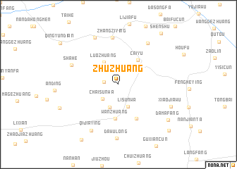 map of Zhuzhuang
