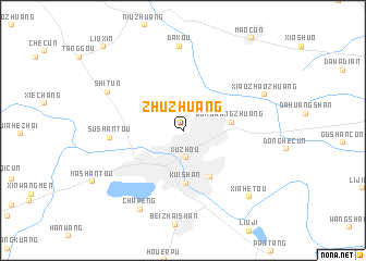 map of Zhuzhuang