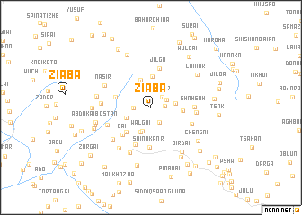 map of Ziāba