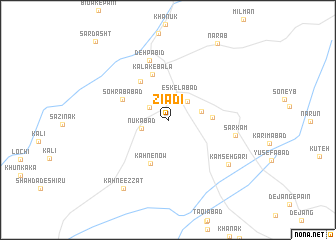 map of Zīādī
