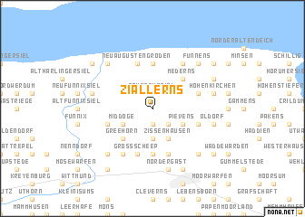 map of Ziallerns