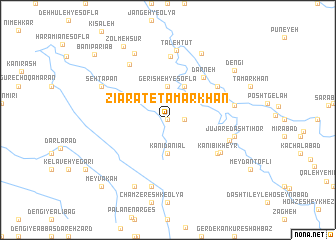 map of Zīārat-e Tamarkhān