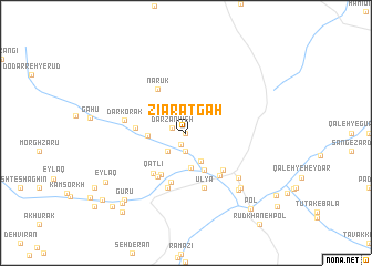 map of Zīāratgāh