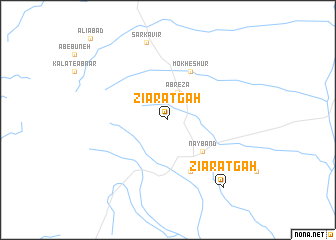 map of Zīāratgāh