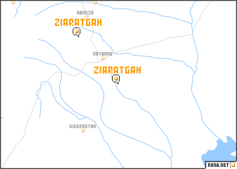 map of Zīāratgāh