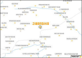 map of Zibarovka