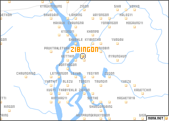 map of Zibingon
