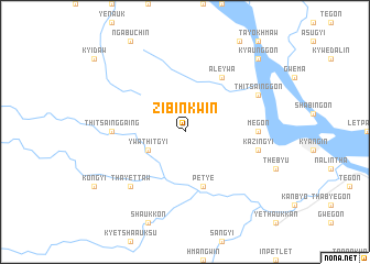 map of Zibinkwin