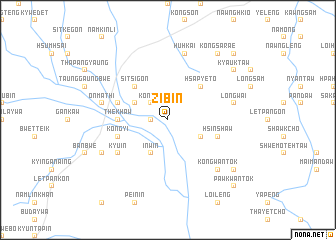 map of Zi-bin