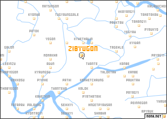 map of Zibyugon