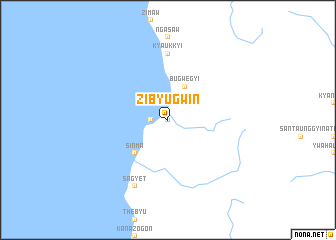 map of Zibyugwin