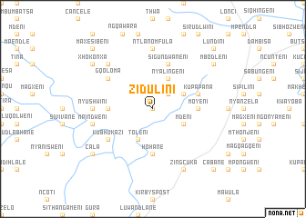 map of Zidulini