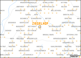map of Ziegelhof