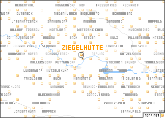 map of Ziegelhütte