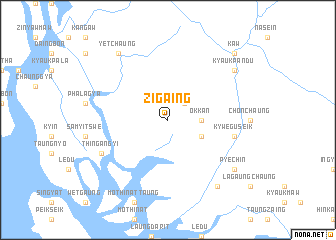 map of Zigaing