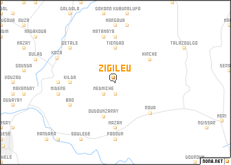 map of Zigileu