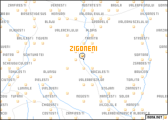 map of Zigoneni