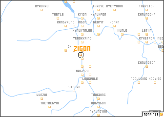 map of Zigôn