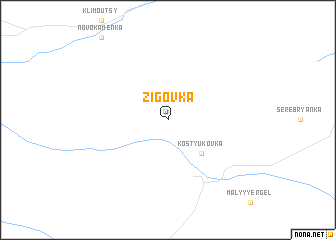 map of Zigovka