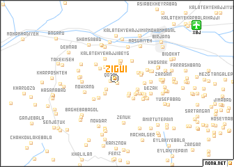 map of Zīgū\