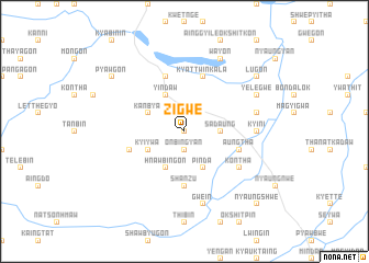 map of Zigwe