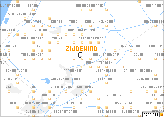 map of Zijdewind